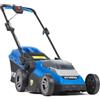 Hyundai Rasaerba 40V Hyundai 25610 taglio 38cm con Mulching senza batterie e carica