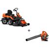 Husqvarna Rider Husqvarna R216T AWD 586cc 12kW trazione integrale senza piatto
