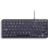 Perixx PERIBOARD-332W Teclado de Tijera retroiluinado con Cable - Copatible con ac OS X y