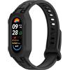 NEO+ Cinturino di ricambio robusto compatibile con tracker di attività Xiaomi Mi 5/6/7/8/9/10, braccialetto non incluso (black)
