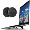sincetop Supporto Portatile per Laptop, Mini Rialzato, Stand Raffreddante Pieghevole, Piedini per Tastiera, Supporto Regolabile Invisibile e Leggero per Notebook da 10-17 Pollici (Confezione da 2)