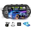 GOHHDL 6G+128G 8-Core GOHHDL Android 15 Autoradio per Fiat Tipo Fiat Egea 2015-2017, 7 Pollici Touchscreen Radio con CarPlay Android Auto WiFi GPS FM/RDS Radio Bluetooth SWC Retrocamera+Mic