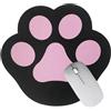 BAMINX Accessorio per scrivania tappetino per mouse con zampe di gatto, carino, per ufficio, gaming, laptop, forniture per ufficio, accessori per scrivania