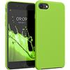kwmobile Cover per Apple iPhone SE (2022/2020) / iPhone 8/7 Custodia - Back Case per Smartphone in Silicone TPU - Protezione Gommata - verde