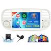 Inefala [6G+128G] Inefala Android 15 Autoradio per Fiat 500 2007-2015 con Wireless Carplay Android, 7 Pollici Touchscreen Radio con Navi GPS WiFi RDS/FM Bluetooth EQ SWC Retrocamera Mic (Bianco)