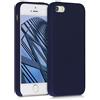 kwmobile Cover per Apple iPhone SE (1.Gen 2016) / iPhone 5 / iPhone 5S Custodia - Back Case per Smartphone in Silicone TPU - Protezione Gommata - deep ocean