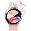Snailcanfly 5pcs film idrogel per Samsung Galaxy Watch Active2 Active 2 40mm | Orologio intelligente trasparente TPU Gel Film Protettore dello Schermo, Sensibili al Tocco, HD, Ultra Sottile