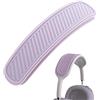 Miruchertter Copertura in silicone di ricambio per fascia, lavabile, compatibile con cuffie Apple AirPods Max, morbida e confortevole, viola