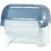 MAR PLAST Dispenser carenato da banco Wiperbox per bobine asciugatutto - 34x31,5x36 cm - bianco-azzurro trasparente - Mar Plast (unità vendita 1 pz.)