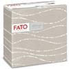 FATO Tovagliolo linea AirLaid - carta - 40 x 40 cm - perla - tortora - Fato - conf. 50 pezzi (unità vendita 1 pz.)