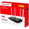 Mercusys Router Wireless 4G LTE Wi-Fi AC1200 Dual Band Mercusys MB135-4G