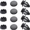 Adunsiaoto 4 Pezzi Rivetti Plastica In Plastica Per Auto, Set Completo Di Clips Montaggio In Plasticas, Plastic Fastener Rivetti Plasticas Auto, Carrozzeria E Accessori Autos Clips Di Fissaggio
