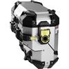 GIVI VALIGIA LATERALE DESTRA TREKKER OUTBACK EVO SMART 33 LITRI SCANTONATA MONOKEY CAM-SIDE ALLUMINIO NATURALE