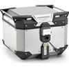 GIVI BAULETTO TREKKER OUTBACK EVO 42 SMART LOCK ALLUMINIO NATURALE
