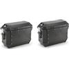 GIVI VALIGIE LATERALI TREKKER ALASKA 36LT ALLUMINIO NERO