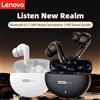 Lenovo Cuffie Lenovo LE253 TWS Wireless Bluetooth 6.0 ANC con riduzione del rumore, auricolari HiFi, cuffie per giochi e sport con microfono.