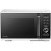 Toshiba AG20 Forno Microonde 20 Litri 800W con Grill 1000W, Semidigitale, Bianco, Piatto Girevole 250mm, Compatto per Cucina