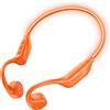 DOOGEE BoneBeat Run Ray Cuffie Sportive a Conduzione Ossea, Auricolari Wireless Open-Ear, Impermeabili IP66 con Luce Sportiva per Attività all'Aperto