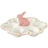 EASY LIFE Portauova in Porcellana a 6 Spazi 21cm in Color Box Tres Jolie