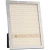 Lawrence Frames - Cornice portafoto in metallo, colore: Argento, 15 x 7 cm