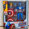 MEDICOM TOY MAFEX n.130 CAPTAIN AMERICA COMIC Ver. Action Figure Avengers