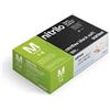 Santex Guanti in Nitrile Taglia M Santex Pack (100pz) Senza Polvere - Senza Lattice - Ambidestro - Non Sterile - Colore NERO