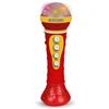 Bontempi | StarMic Karaoke - Microfono con Effetti Luminosi per Esibizioni da Vera Star, Rosso, 60x195x60 mm