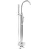Parama Rubinetteria stondata per vasca freestanding finitura cromata | Ava