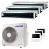 Samsung Condizionatore Samsung canalizzabile trial split 9000+9000+12000 BTU inverter A++ unità esterna 6,8 kW AJ068TXJ3KG/EU-AJ026TNLDEG/EU-3