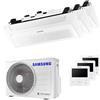 Samsung Condizionatore Samsung Cassetta WindFree 1 Via trial split 9000+9000+12000 BTU inverter A++ unità esterna 5,2 kW AJ052TXJ3KG/EU-AJ026TN1DKG/EU-3-31A71