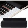 KLLJ Tastiera Pianoforte Parapolvere,Copertura Tastiera Pianoforte,Copritastiera Pianoforte Panno,Piano Keys Cover Protettiva Cover,Copertura Pianoforte Cover per Pianoforte Tastiera Protettivo Dirt-proof