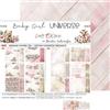Blocco di carte scrap Baby Girl Universe Medium Set cm 20x20