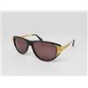 Vogue Vintage Vogue Sunglasses Marta W44 Black Matte Gold w/Magenta lens Women