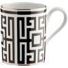 GINORI 1735 MUG 400 CC, LABIRINTO NERO