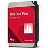 WESTERN DIGITAL HARD DISK INTERNO 4000GB SATA-III 3,5 4TB WD40EFZZ RED PLUS NAS 5400rpm 128mb