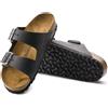 Birkenstock Sandali Arizona Black in Pelle Oliata Unisex Calzata Stretta