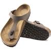 Birkenstock Sandali Infradito Gizeh Mocca Unisex Calzata Normale