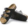 Birkenstock® Sandali Florida SBF Neri Donna Calzata Stretta