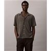 Calvin Klein Camicia a maniche corte in morbido Modal