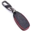 OTMIK Custodia protettiva in pelle per chiavi intelligenti dell'auto, borsa portachiavi portachiavi adatta per Ford Focus Fiesta Kuga st Line Puma Smax Mondeo Ranger Accessori per chiavi