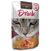 Leonardo Drink con Brodo e Manzo Umido Per Gatti Adulti 40 g