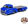 IXO NUOVA IXO scala 1/43 Mercedes-Benz Transporter auto da corsa 1955 Blue Wunder