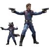 BANDAI S.H.Figuarts Guardiani della Galassia Star Lord Rocket Raccoon Figure New