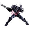 BANDAI SPIRITS S.H.Figuarts Venom Wolverine Figure Avengers Tech-on nuovo