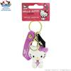 Black Dragon HELLO KITTY OFFICIAL 3D KEYCHAIN 360° PURPLE FIGURE : PORTACHIAVI SANRIO ORIGINAL PRODUCT | IDEA REGALO NERD