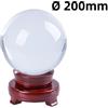 Palla Di Vetro con supporto Ø 100 Ø 120mm Ø 130mm Ø 150mm Ø 200mm