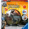 RAVENSBURGER, Jurassic World, RAVENSBURG Jurassic World - 3D Puzzleball Ravensburger
