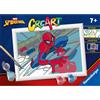 Spiderman Ravensburger - creart serie e spider-man kit dipingi con i numeri 7+