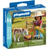 Playmobil 72026 duopack cavallerizza con puledro