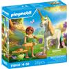 Playmobil 71840 unicorn: arcobaleno con fata